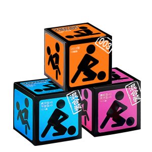 Honey Time【輸入折扣碼享優惠】保險套 (橘藍紫)003型/混合型/混合型/12入×3款