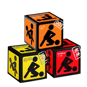 Honey Time【輸入折扣碼享優惠】保險套 (橘黃紅)003型/三合一型/虎牙型/12入×3款