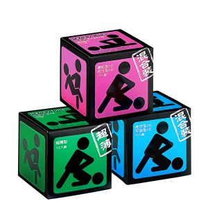 Honey Time【輸入折扣碼享優惠】保險套 (紫綠藍)混合裝/超薄型/混合型/12入×3款