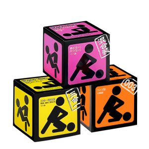 Honey Time【輸入折扣碼享優惠】保險套 (紫黃橘)混合裝/三合一型/003型/12入×3款