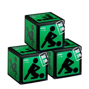 Honey Time【輸入折扣碼享優惠】保險套 綠球_超薄型/12入 X3盒